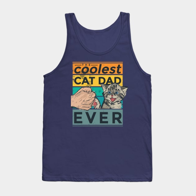 CoolestCatDadEver Tank Top by Pot-Hero